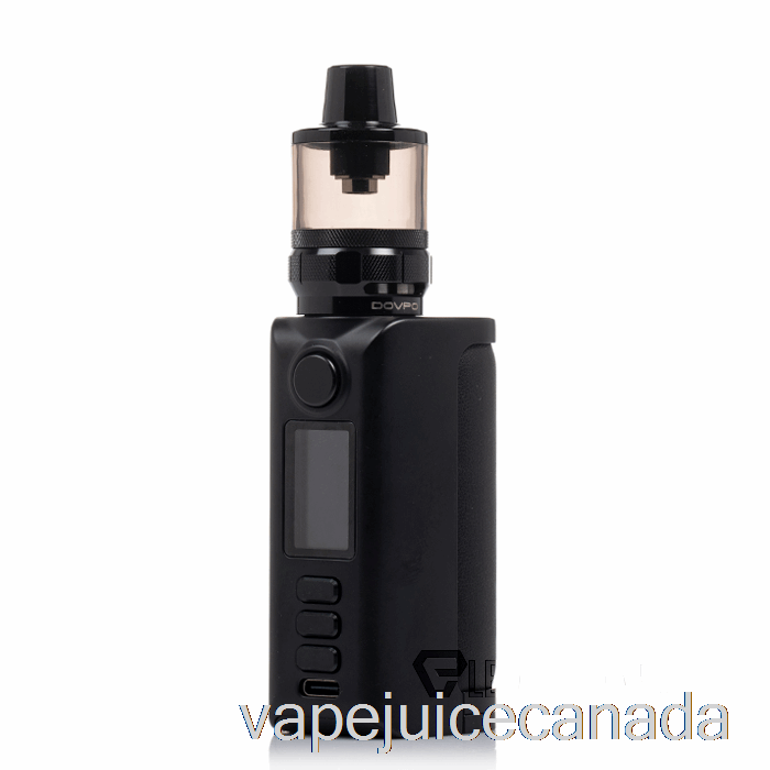 Vape Canada DOVPO RIVA 200W Starter Kit Black-Black
